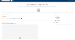 Desktop Screenshot of nooreshvideo.blogspot.com