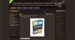 Desktop Screenshot of freebookarchive.blogspot.com