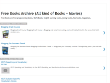 Tablet Screenshot of freebookarchive.blogspot.com