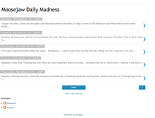 Tablet Screenshot of moosejawmadness.blogspot.com