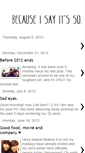 Mobile Screenshot of because-its-christine.blogspot.com