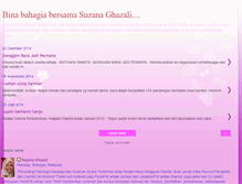 Tablet Screenshot of bersamasuzana.blogspot.com