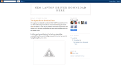 Desktop Screenshot of newlaptopdriverdownloadhere.blogspot.com