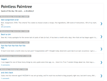 Tablet Screenshot of pointless-palmtree.blogspot.com