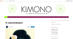 Desktop Screenshot of kimonozapatitos.blogspot.com