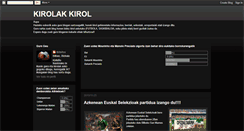 Desktop Screenshot of kirolakkirol.blogspot.com