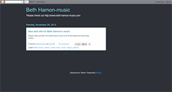 Desktop Screenshot of beth-hamon.blogspot.com
