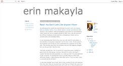 Desktop Screenshot of erinmakayla.blogspot.com