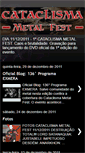 Mobile Screenshot of cataclismametalfest.blogspot.com