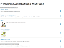 Tablet Screenshot of lercompreendereacontecer.blogspot.com