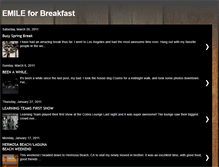 Tablet Screenshot of emileforbreakfast.blogspot.com