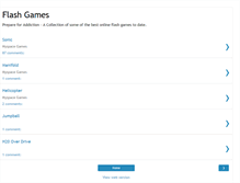 Tablet Screenshot of flashgames-i.blogspot.com