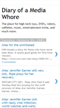 Mobile Screenshot of diaryofamediawhore.blogspot.com