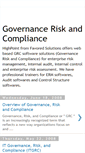 Mobile Screenshot of governance-risk-compliance.blogspot.com