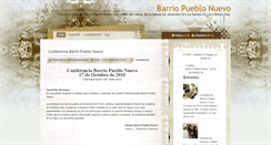 Desktop Screenshot of barrio-pueblo-nuevo.blogspot.com