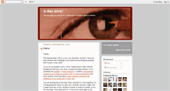 Desktop Screenshot of ismaxalive.blogspot.com