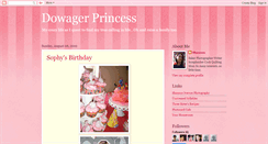 Desktop Screenshot of dowagerprincess.blogspot.com