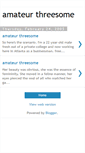 Mobile Screenshot of amateur-threesome.blogspot.com