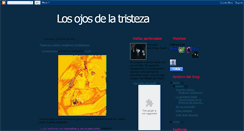 Desktop Screenshot of losojosdelatristeza.blogspot.com