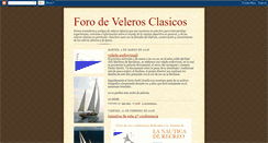 Desktop Screenshot of forodevelerosclasicos.blogspot.com