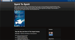 Desktop Screenshot of holyspirit2spirit.blogspot.com