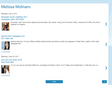 Tablet Screenshot of melissa-molinaro.blogspot.com