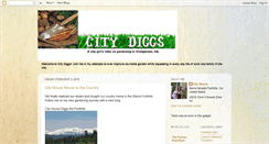 Desktop Screenshot of citydiggs.blogspot.com