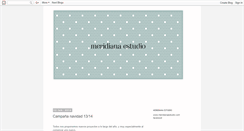 Desktop Screenshot of cosas-meridianas.blogspot.com