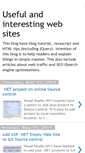 Mobile Screenshot of interestingwebs.blogspot.com
