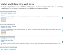 Tablet Screenshot of interestingwebs.blogspot.com