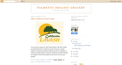 Desktop Screenshot of palmettoorganic.blogspot.com