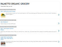 Tablet Screenshot of palmettoorganic.blogspot.com