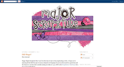 Desktop Screenshot of majorscrapitude.blogspot.com