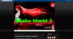 Desktop Screenshot of otaku-world-is-mine.blogspot.com