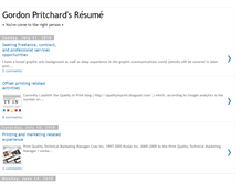 Tablet Screenshot of pritchard-resume.blogspot.com