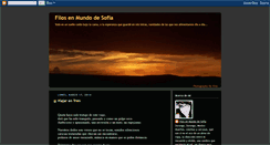 Desktop Screenshot of filosdelmar.blogspot.com