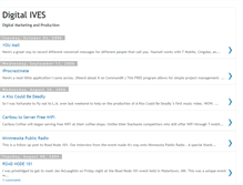Tablet Screenshot of ivesdigital.blogspot.com