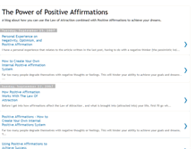 Tablet Screenshot of powerpositiveaffirmations.blogspot.com