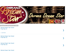 Tablet Screenshot of derana-dreamstar.blogspot.com