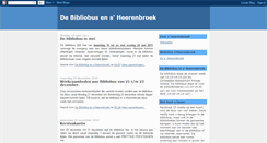 Desktop Screenshot of bibliobussheerenbroek.blogspot.com