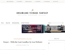 Tablet Screenshot of dreamlandteenfantasy.blogspot.com