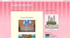 Desktop Screenshot of lekartesanatos.blogspot.com