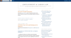 Desktop Screenshot of employment-law-news.blogspot.com