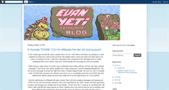 Desktop Screenshot of evanyeti.blogspot.com