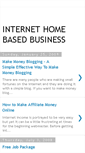 Mobile Screenshot of internet-earnjob.blogspot.com