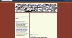 Desktop Screenshot of livefightingvideostreaming.blogspot.com