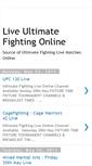 Mobile Screenshot of livefightingvideostreaming.blogspot.com