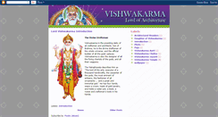Desktop Screenshot of godvishwakarma.blogspot.com