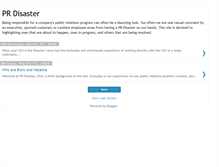 Tablet Screenshot of prdisaster.blogspot.com