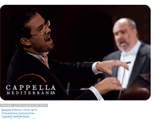 Tablet Screenshot of cappella-mediterranea.blogspot.com